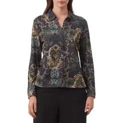 Best Pirce 😀 Gerard Darel Amelia Printed 👚 Shirt Green 🥰
