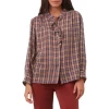 Flash Sale 🎁 Gerard Darel Cyriaque Plaid Ruffled Blouse Blue ✔️ -Gerard Darel Elegant Shop unnamed file 776