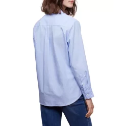 Hot Sale ✨ Gerard Darel Cara Poplin 👚 Shirt Blue 🤩 -Gerard Darel Elegant Shop unnamed file 800