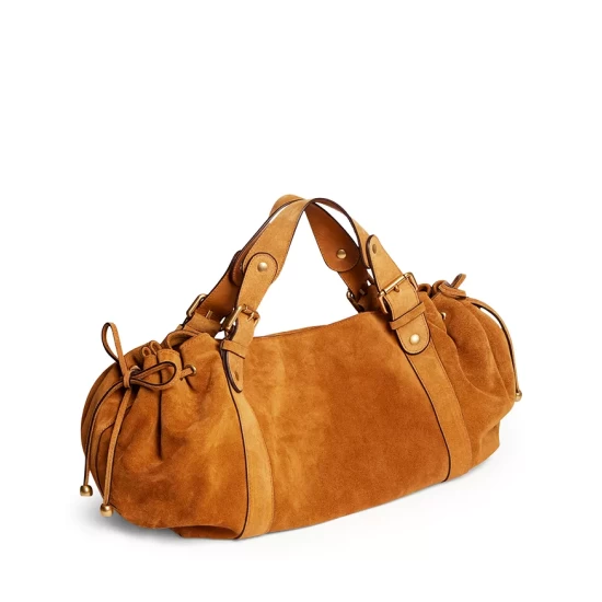 Promo π Gerard Darel 24H Zip Suede π Handbag Wheat π₯° 4 Promo π Gerard Darel 24H Zip Suede π Handbag Wheat π₯° - Image 2