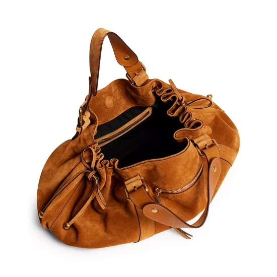 Promo π Gerard Darel 24H Zip Suede π Handbag Wheat π₯° 5 Promo π Gerard Darel 24H Zip Suede π Handbag Wheat π₯° - Image 3