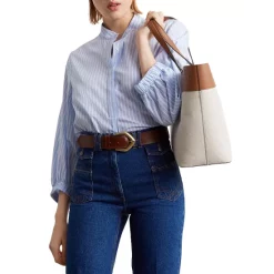 Hot Sale 🔥 Gerard Darel Calicia Striped Top Blue 🔥 -Gerard Darel Elegant Shop unnamed file 832