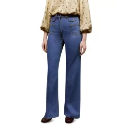 Best Pirce π Gerard Darel Anna Wide Leg π Jeans In Blue π