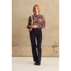 New 😀 Gerard Darel Estee Pants Navy 👍 -Gerard Darel Elegant Shop unnamed file 850