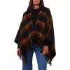Deals 😀 Gerard Darel Bonnie Plaid Wool Poncho Camel 🤩 -Gerard Darel Elegant Shop unnamed file 864