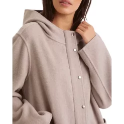 Top 10 🎁 Gerard Darel Salome Reversible Hooded 🧥 Coat Gray ✔️ -Gerard Darel Elegant Shop unnamed file 96